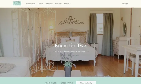 Room for Two website
