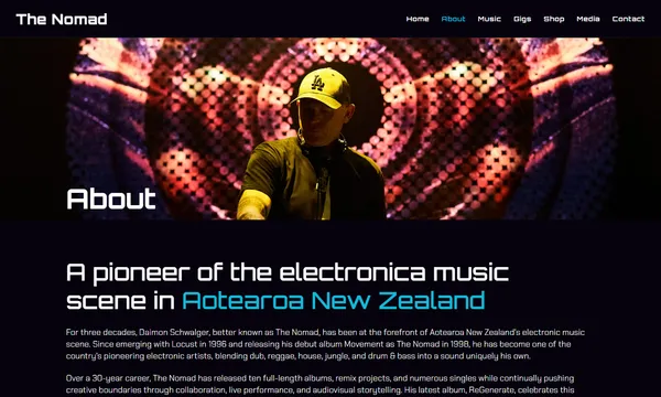 The Nomad website