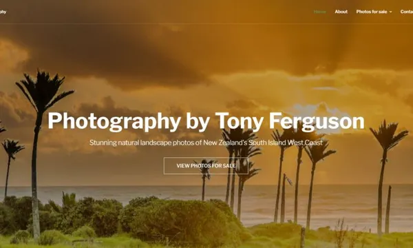 Tony Ferguson Photography website